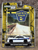 Greenlight SE County Roads 2008 Custom Dodge Charger Sheriff 1:64 Diecas... - $29.69