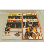 Vancouver Canucks Hockey Magazine 1984-85 Lot of 4 NHL Programs Oilers G... - £30.26 GBP