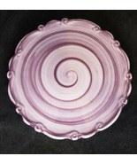 Vintage California Pantry Classic Ceramic Purple Swirl Round 6.5&quot; Plate ... - £10.35 GBP