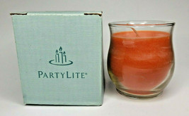 PartyLite Mini Barrel Glass Jar Candle Bestburn 3.7oz Safari Sunset P6D/... - $14.99