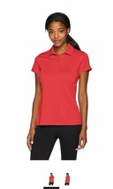 Champion Powertrain Women&#39;s Short Sleeve Vapor Performance Polo Scarlet Red Med  - £21.78 GBP