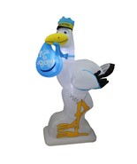 6 FOOT TALL BABY SHOWER INFLATABLE BLUE STORK IT&#39;S A BOY YARD LAWN DECOR... - $64.99