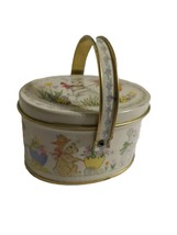 keller charles of philadelphia easter mini tin 2&quot; bunnies rabbits - £6.21 GBP