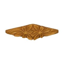 BAKELITE VINTAGE CARVED BUTTERSCOTCH BROOCH DETAILED FLOWER DESIGN 3&quot; HA... - £110.34 GBP