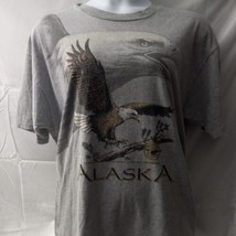 Vintage 1993 Alaska Bald Eagle Double Sided Single Stitch Preservation Shirt USA - $35.63
