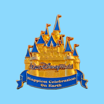 WDW Cast Exclusive Happiest Celebration on Earth Castle Pin~Pin# 38696~EUC! - £9.18 GBP