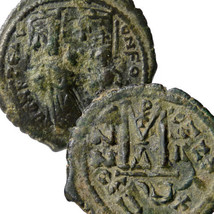 HERACLIUS, Hers. Constantine/M ☧ Chi-Rho Christogram Large Byzantine Emp... - £94.75 GBP