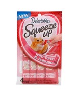 Hartz Delectables Squeeze Up Soft Snack Treat Food for Cats with Tuna &amp; ... - £7.86 GBP