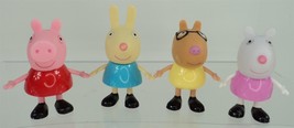 Peppa Pig Lot of 4 Action Figures - Rebecca Pedro &amp; Suzy - £9.12 GBP