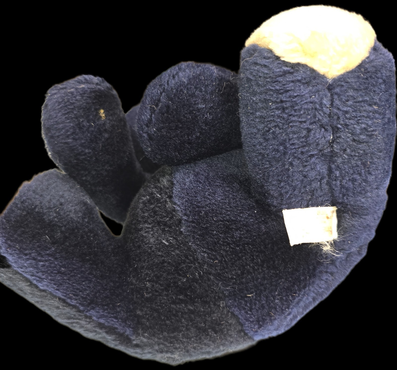 Vintage Animal Fair Black Teddy Bear Plush Stuffed Animal Tan Face Ears Sits 034 Item image 5