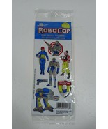1990 Rand RoboCop Stickers Sealed Package of 8 Foil Decals - $8.07 CAD