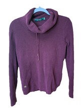 Lauren Ralph Lauren Womens Waffle Knit Sweater Sz Lg Cabincore Old Money... - $28.59