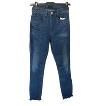 3X1 Jeans W3 Skinny Crop Jeans Raw Hem &#39;Sally&#39; Wash Size 25 New with tags - $889.64 MXN