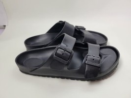 Birkenstock Eva Arizona Mens Black Sandals sz 43 US 10-10.5 - £26.07 GBP