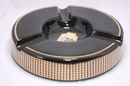 Trinidad Maduro Black and Gold Ceramic  Large Size Ashtray 9.5" Diameter image 7