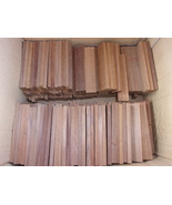 TEAK PARQUET FLOORING VTG Mid Century 150 &quot;FINGERS&quot; Kadey-Crogan yachts - $171.36 CAD