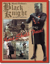 Monty Python&#39;s the Black Knight Holy Grail Classic Movie Metal Sign - $20.95
