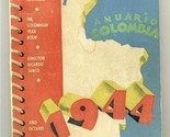 Anuario Columbia  Year Book 1944 History Transporation Commerce Map  - $39.70