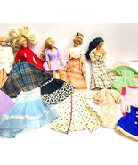 Vintage 1960s Handmade Barbie Doll Clothes 20 Lot – Crochet &amp; Sewn Pieces - $63.66 CAD