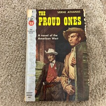 The Proud Ones by Verne Athanas Pulp Western from Pocket Book Paperback 1953 - £9.71 GBP