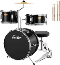 Kids Drum Set - Eastar 14 inch Drum Set for Kids age 3-6 , 3-Piece Beginners - £134.66 GBP