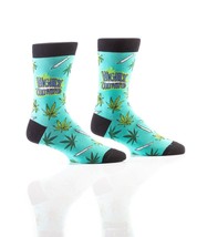 Yo Sox Men's Premium Crew Socks Highly Cultivated Leaf Cotton Antimicrobial 7-12 - $9.90