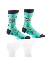Yo Sox Men&#39;s Premium Crew Socks Highly Cultivated Leaf Cotton Antimicrob... - $13.44 CAD