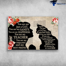 Girl Loves Cat %E2%8%93 You Are Not Just A Dog You Are My Sanity You Are My Happ - £12.89 GBP