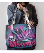 Leather Viper &amp; Heels Bag | Street Style Tote | Bad B Vibes | Free Ship  - €36,54 EUR