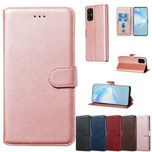 Samsung Galaxy S20 Ultra S10 S9 S8+ Plus Case Leather Wallet Flip Cover - £42.24 GBP