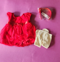 American Girl BITTY BABY Doll TWINKLE PARTY DRESS Headband 2013 In box - $32.49