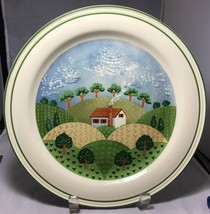 Sango Sangostone 10 1/2&quot; COUNTRY COTTAGE 3645 dinner plate  - $7.87