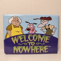 Courage The Cowardly Dog Eustis and Muriel Fridge Magnet Official Collec... - £8.64 GBP