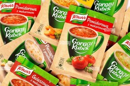 Knorr Goracy Kubek Mug of soup - VARIETY PACK of 10- Randomly selected FREE SHIP - £12.65 GBP