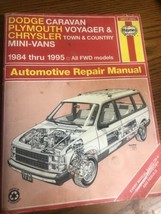 1984-1995 Dodge Caravan, Plymouth Voyager Chrysler Town &amp; Country Mini-V... - $18.18