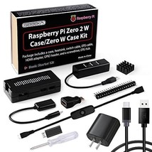 GeeekPi Raspberry Pi Zero 2 W Case Kit with Raspberry Pi Zero 2 W Case Power ... - £32.30 GBP