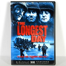 The Longest Day (DVD, 1962, Widescreen) Like New !    John Wayne   Henry Fonda - £9.58 GBP