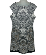 London Style Collection Paisley Strapless Pencil Dress Size 14 - $24.74