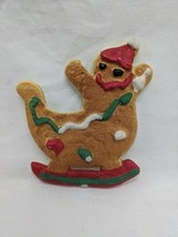 Gingerbread Cookie Christmas Holiday Decoration 3&quot; - $187.65 MXN