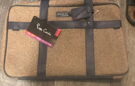 Vtg Set of 3 Pierre Cardin The Soft Tweed collection Garment Carry On Pullman - £93.71 GBP