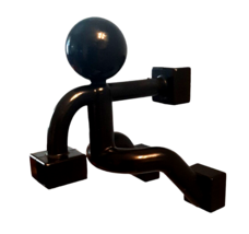 Magnetic Man Keychain Holder Black - £12.44 GBP