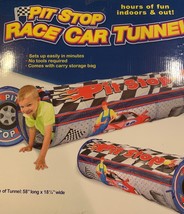 RACE CAR TUNNEL PLAY TENT - £12.42 GBP
