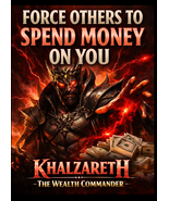  KHALZARETH THE WEALTH COMMANDER -THEY WILL PAY YOU — NO DELAY - $499.00