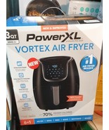Power XL 3-Qt Vortex Air Fryer - Black - £44.10 GBP