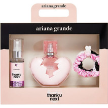 Ariana Grande Thank U Next Eau De Parfum Body Lotion &amp; ScrunchieHoliday ... - £45.81 GBP