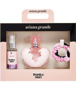 Ariana Grande Thank U Next Eau De Parfum Body Lotion &amp; ScrunchieHoliday ... - £45.91 GBP