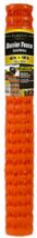4' x 100', 1.75" x 2.12" Mesh, Orange PVC Safety/Barrier Crowd Ctrl Fenc... - $59.21