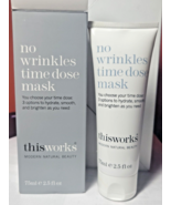 THISWORKS NO WRINKLES TIME DOSE MASK, 2.5 FL OZ NIB - $361.31 MXN