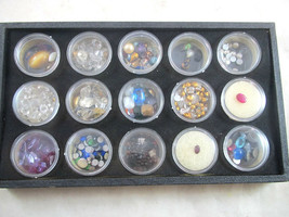 Box of Loose Rhinestones and Gemstones in Case - £71.10 GBP