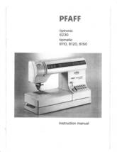 Pfaff 6230 tiptronic 6110 6120 6150 tipmatic manual sewing machine Hard ... - $15.99
